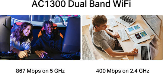 Mercusys Ma30h USB Network Adapter with Wireless Wi-Fi Connection (Standard v2)