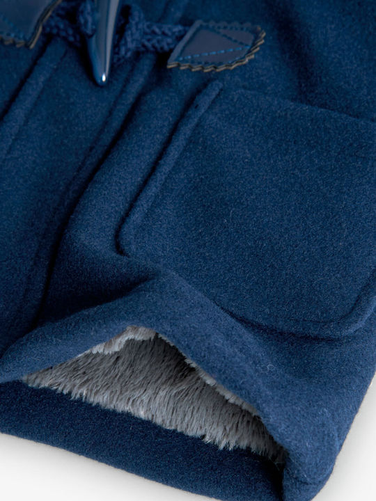 Kids' Coat with Hood Blue