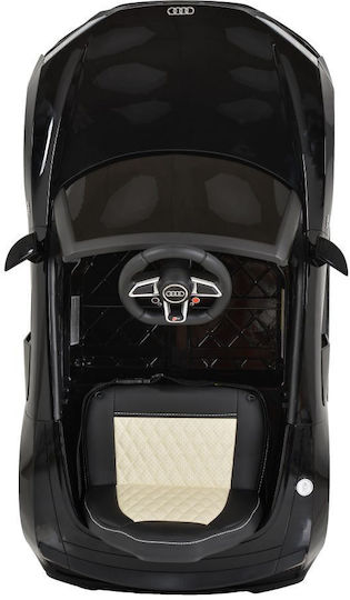 Audi R8 Spyder Cu Un Loc Cu Telecomandă 12 Volți Negru Pentru 3+ Ani