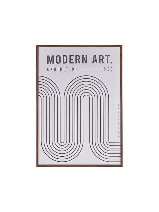 Atmosphera Painting Poster Frame Art Adem 50x70 cm – Sky Lounge Collection 206459a