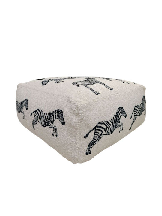 Uniqueitems Sitzsack Nackenrolle Wasserdicht Weiß 47x47x30cm