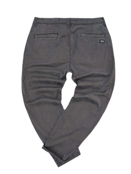 Pantaloni cu Croială Normală Dark Gray