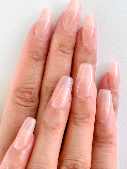Nailvana Handmade Sfaturi pentru unghii Unghii false ovale de culoare nude 92363231