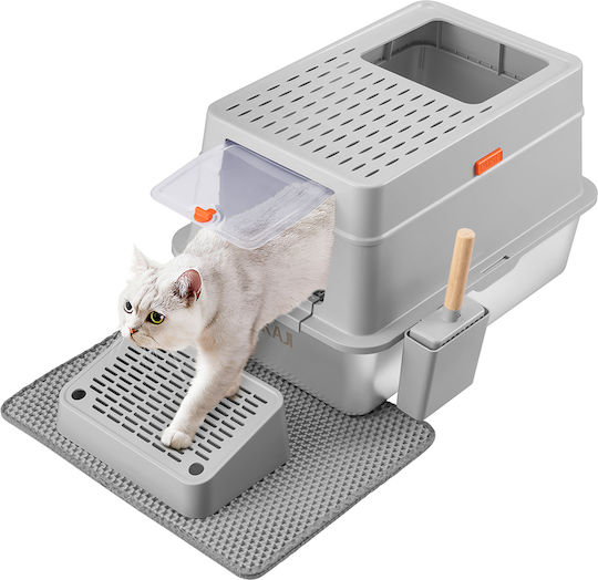 Bakaji Cat Basin with Sieve L59.5 x W39.5 x H15cm