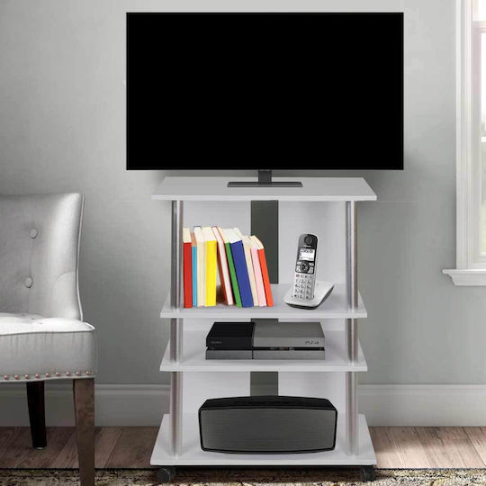 Έπιπλο TV Επιδαπέδιο Λευκό 65x40x84.5εκ. Έπιπλο TV Επιδαπέδιο Λευκό 65x40x84.5εκ.