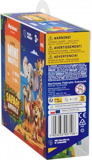 Marioinex Safari Animals Building Blocks for 3+ Years 100 Pieces