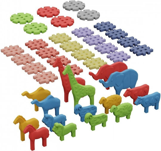 Marioinex Animals Building Blocks for 3+ Years 42 Pieces