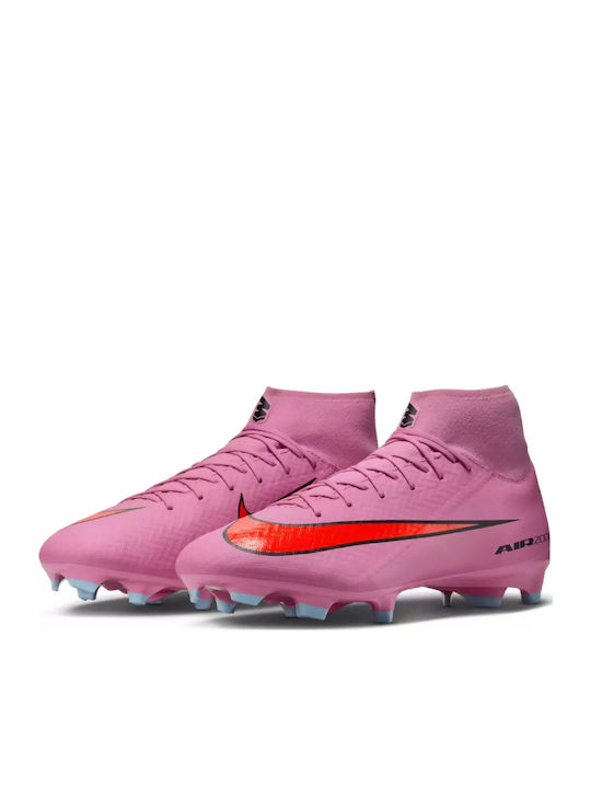 Nike Mercurial Superfly 10 Academy Football Shoes with Cleats Pink