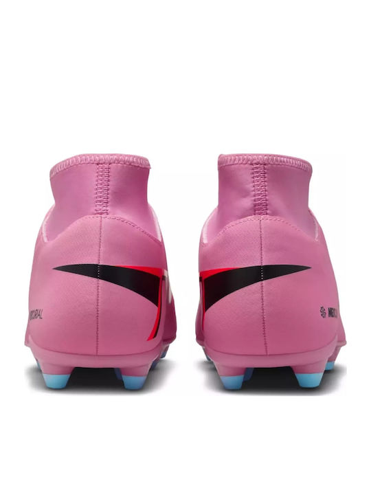 Nike Mercurial Superfly 10 Club Football Shoes with Cleats Pink
