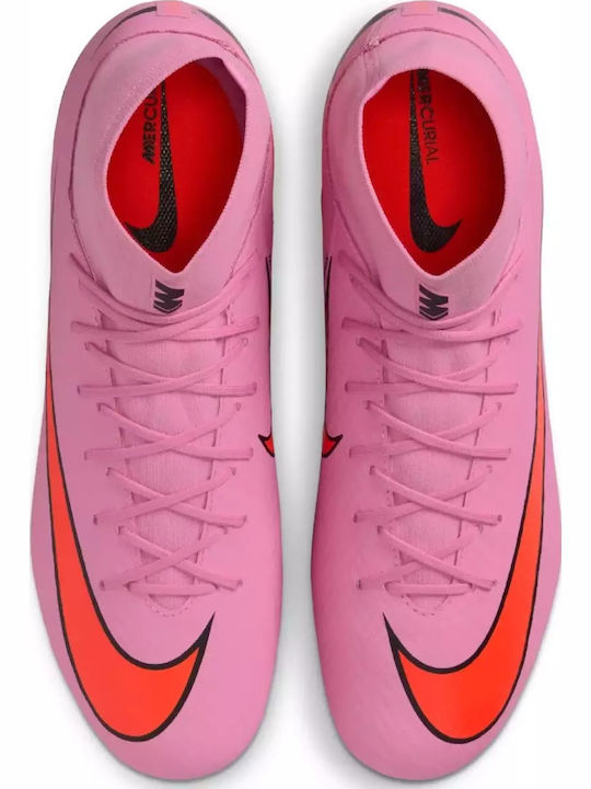 Nike Mercurial Superfly 10 Academy Football Shoes with Cleats Pink