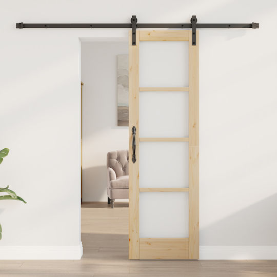 Schiebetür-Set aus Material 'orkdal' 61x198,5 cm Beige 3331957