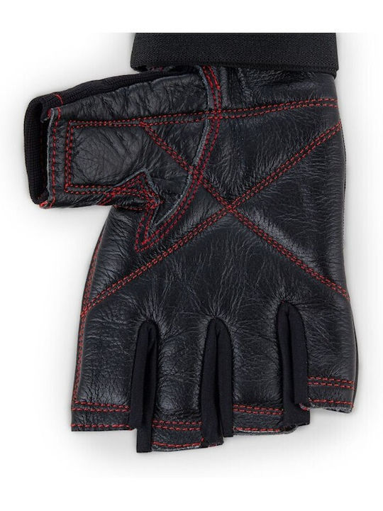 Schwarz Leder Handschuhe