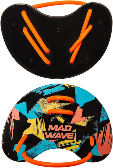 Mad Wave Paddles Finger Fun Blue Yellow Orange Mad Wave Multi