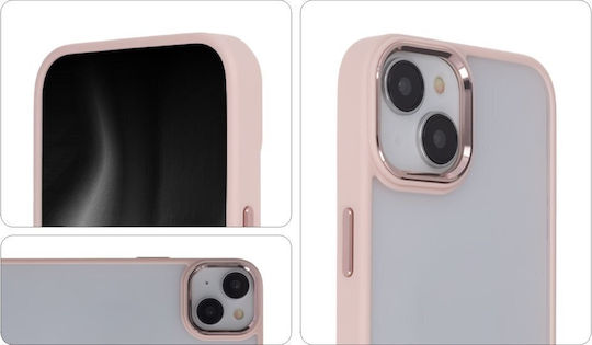 Shield Umschlag Rückseite Metallisch Rosa (Galaxy A14)