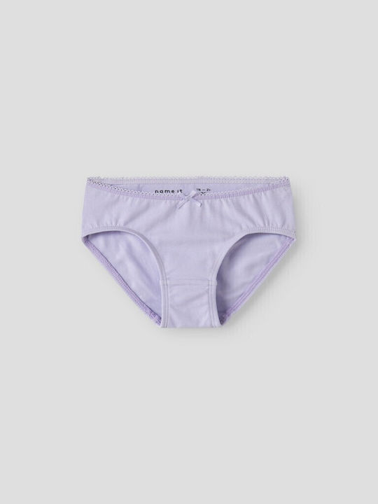 Name It Комплект детски гащички Lilac 3бр