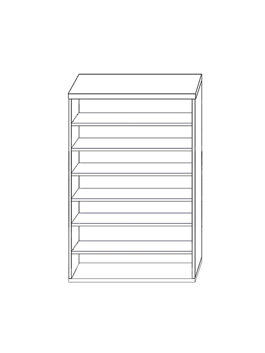 Holz Schuhschrank Sara 80x40x180cm