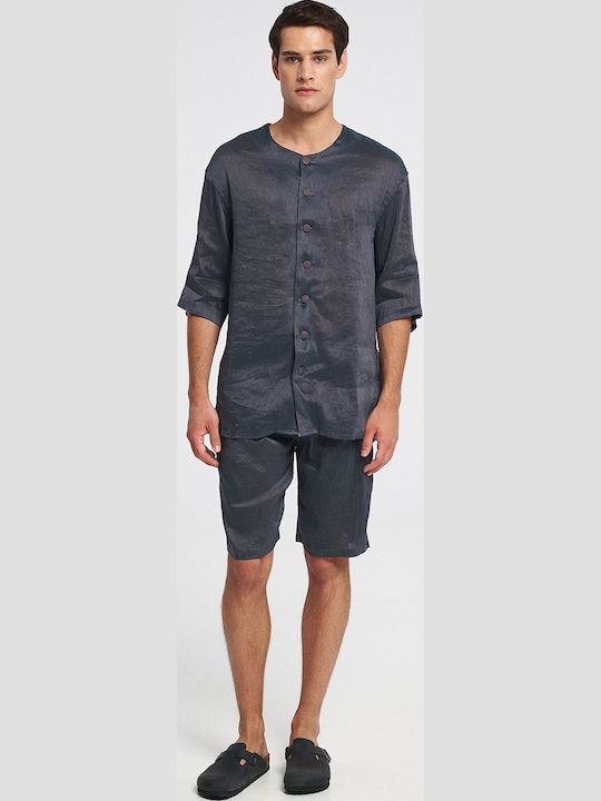 Ae Er Men's Shorts Grey Stone