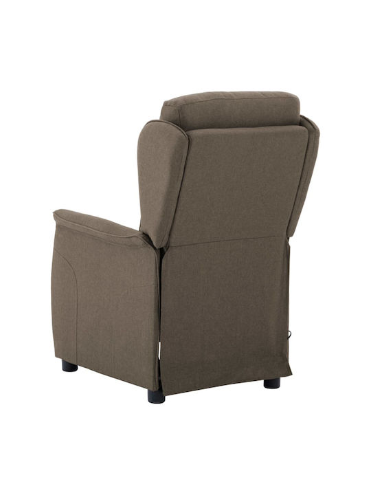 Relax Massage Armchair Ecru 93.5x67.5x101.5cm