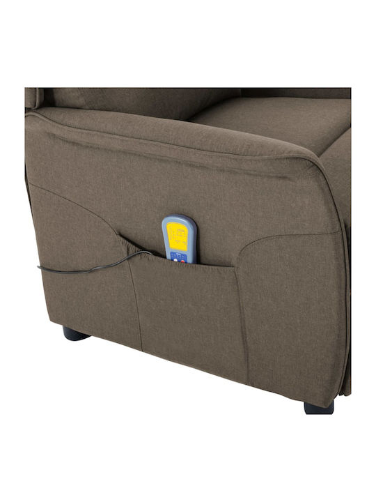 Relax Massage Armchair Ecru 93.5x67.5x101.5cm