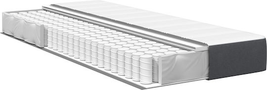 vidaXL Μονό Ανατομικό Στρώμα 90x200x20cm με Ανεξάρτητα Ελατήρια