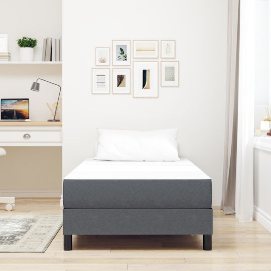 vidaXL Μονό Ανατομικό Στρώμα 90x200x20cm με Ανεξάρτητα Ελατήρια