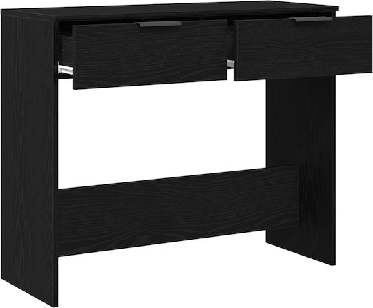 Конзолна маса Дървена Black Oak Д90xШ36xВ75cm