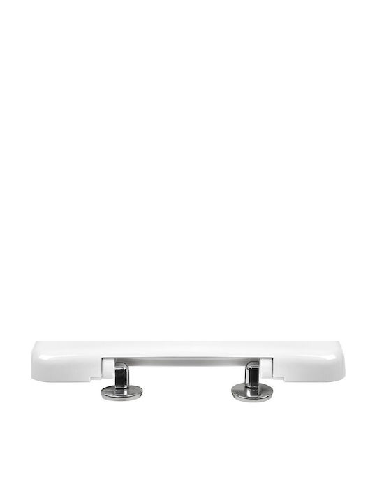 EVIOP Capac WC din plastic 47.5x36.2cm Alb