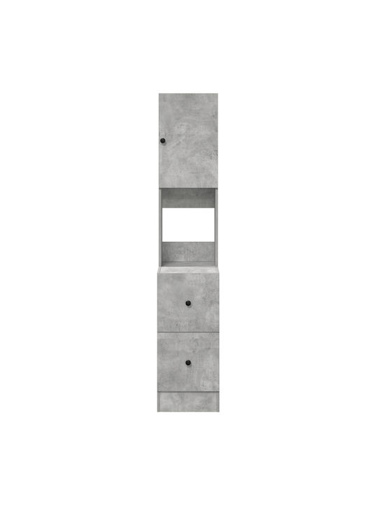 Floor Cabinet Grey Skyros 35x50x180cm