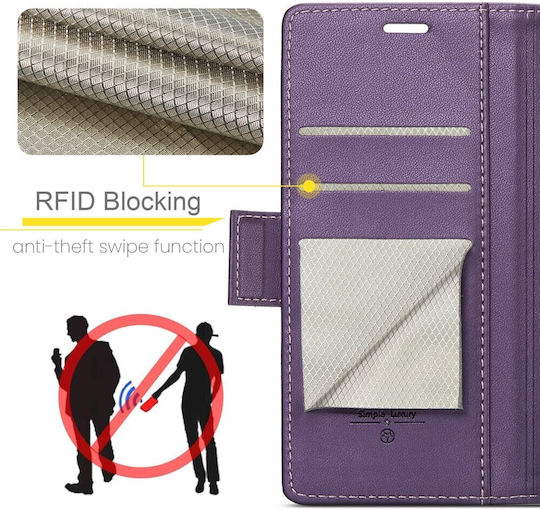 Caseme Wallet Μωβ (Galaxy Z Fold7)