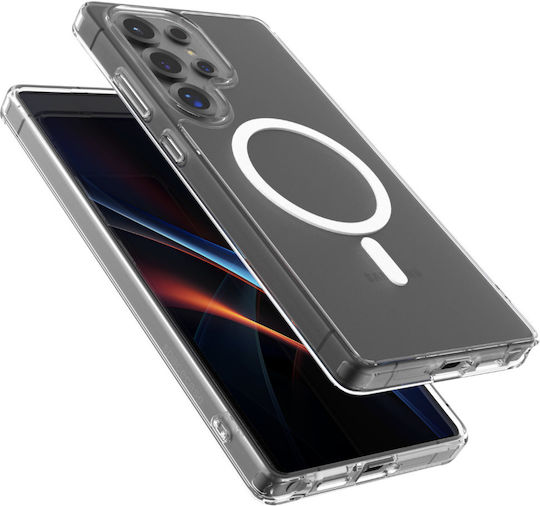 Spacecase Clear Magsafe Back Cover Plastic / Silicone Transparent (Galaxy S25 Ultra)