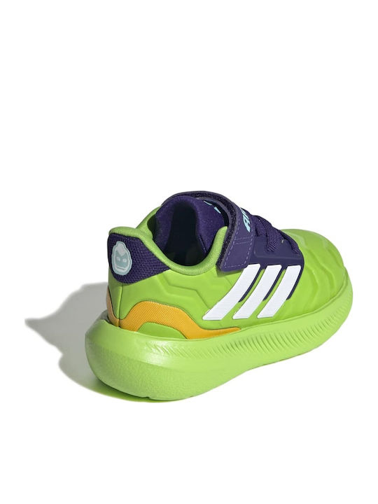 Runfalcon 5 Runfalcon 5 Iron Hu Kids Sports Shoes Running with Hoop & Loop Closure Green