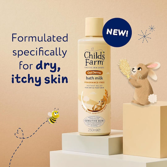 Childs Farm Παιδικό Αφρόλουτρο με Βρώμη σε Μορφή Gel 250ml