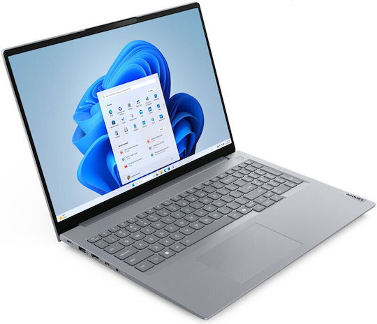 Lenovo ThinkBook 16 Gen 8 16" IPS FHD+ (Nucleu 7-240H/16GB/512GB SSD/W11 Pro) Arctic Grey (Tastatură US)