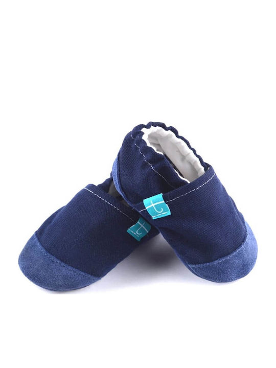 Weiche Sohlenschuhe für Babys Titot Handgefertigt Blackberry 18-24m Nr.22