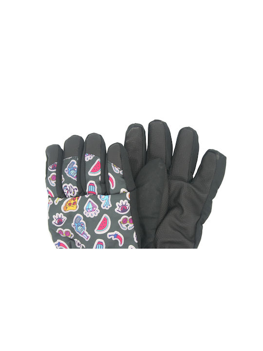 A&K Kids Ski & Snowboard Gloves Black