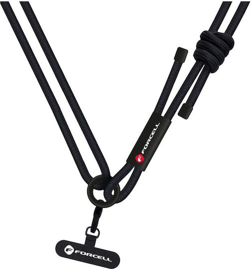 Forcell Neck Strap for Mobile Phones Black