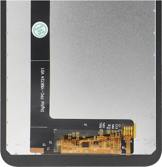 BlackView Screen with Touch Mechanism for Blackview BV6600 (Black)