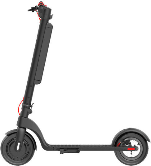 Devron Electric Scooter with 25km/h Max Speed and 30km Autonomy in Black Color