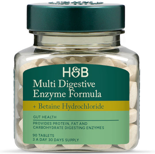 Holland & Barrett Multi Digestive Enzyme Formula 90 ταμπλέτες