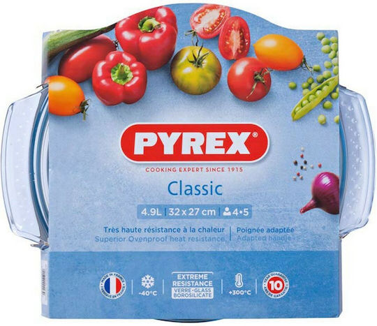 Pyrex Classic Dutch Oven mit Glasdeckel 4.9Es 1Stück