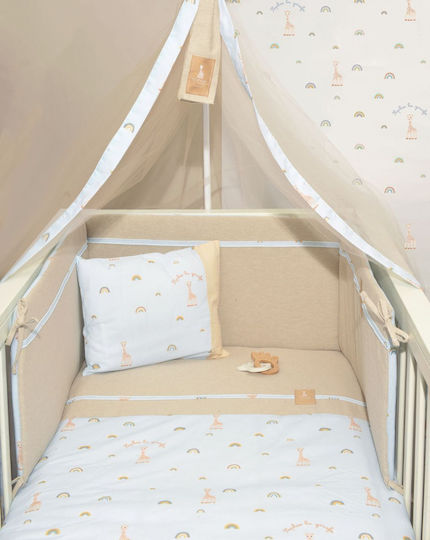 Omega Home Пухено одеяло За Количка Многоцветен 100x140см
