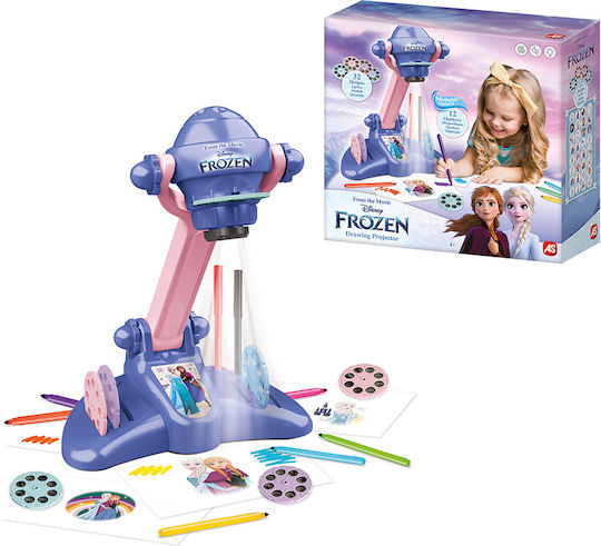 AS Προτζέκτορας Ζωγραφικής Frozen για Παιδιά 4+ Ετών