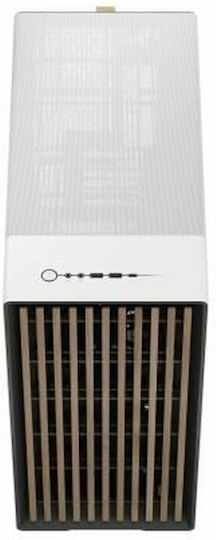 Fractal Design North XL RC Gaming Midi Tower Κουτί Υπολογιστή με Πλαϊνό Παράθυρο Chalk White