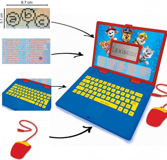 Lexibook Laptop/Tablet Educațional Electronic Pentru Copii De Peste 5 Ani