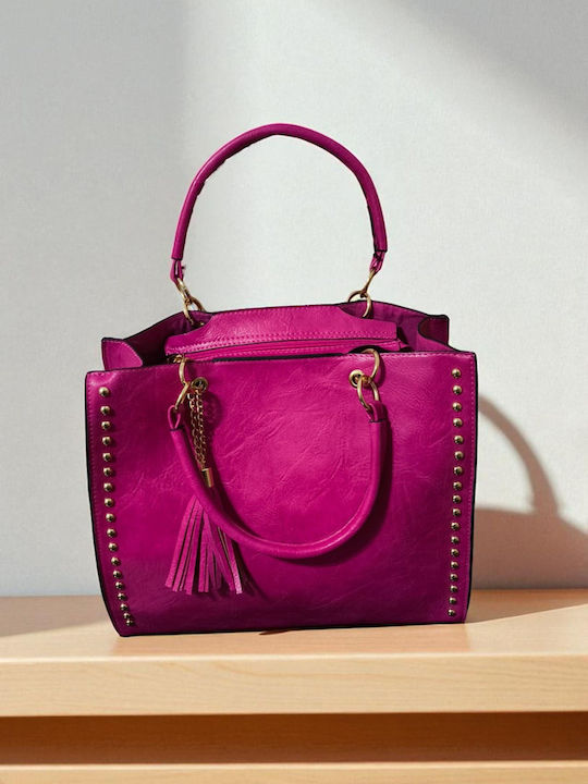 Damentasche Handtasche Fuchsie
