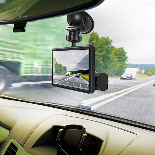 Dashcam Full Hd Video 1080p 2 Camera Front Rear Reversing Camera