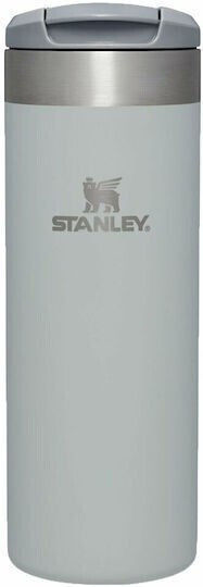 Stanley AeroLight Transit Glass Thermos Stainless Steel BPA Free 470ml Fog Metallic