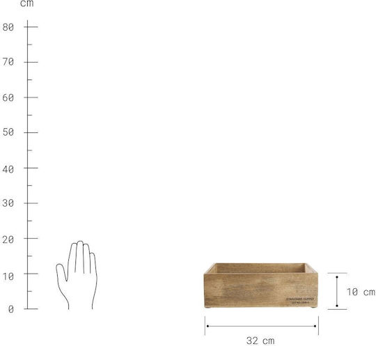 Butlers Holzregal / Küchenorganisationsständer