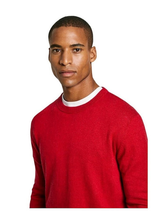 Andre Long Sleeve Sweater Red