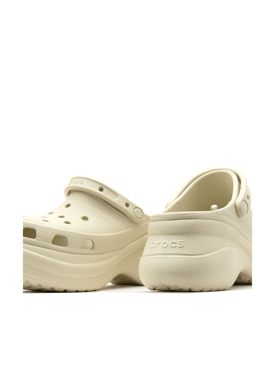 Crocs Bae Γυναικεία Σαμπό Μπεζ